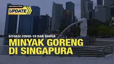 Diaspora Indonesia melaporkan situasi terkini terkait kasus Covid-19 di Singapura. Tidak hanya itu, ia juga memberi informasi terkait harga minyak goreng di pasaran.