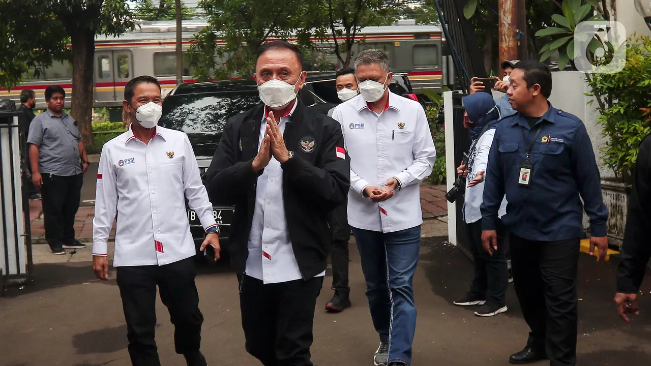Ketua PSSI Datangi Komnas HAM Terkait Kasus Kanjuruhan