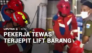 Tragis! Pekerja Tewas Terjepit Lift Barang di Pertokoan Roxy Mas