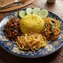 Resep Nasi Kuning Teri Kacang yang Pulen dan Gurih, Anti Gagal Dibuat di Rumah