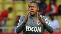 Kylian Mbappe pemain Prancis yang lahir di Bondy 20 Desember 1998. (AFP/Boris Horvat)