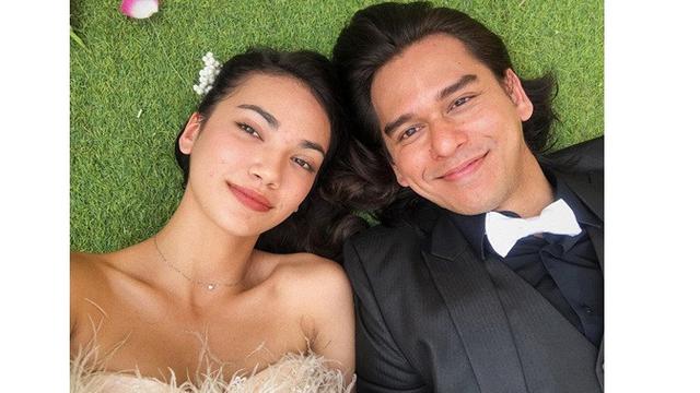 6 Potret Haico Van der Veken Pakai Gaun Pernikahan di Samudra Cinta, Menawan