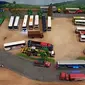 Diorama diecast yang bisa diubah menjadi remote control (Fahmi/Liputan6)