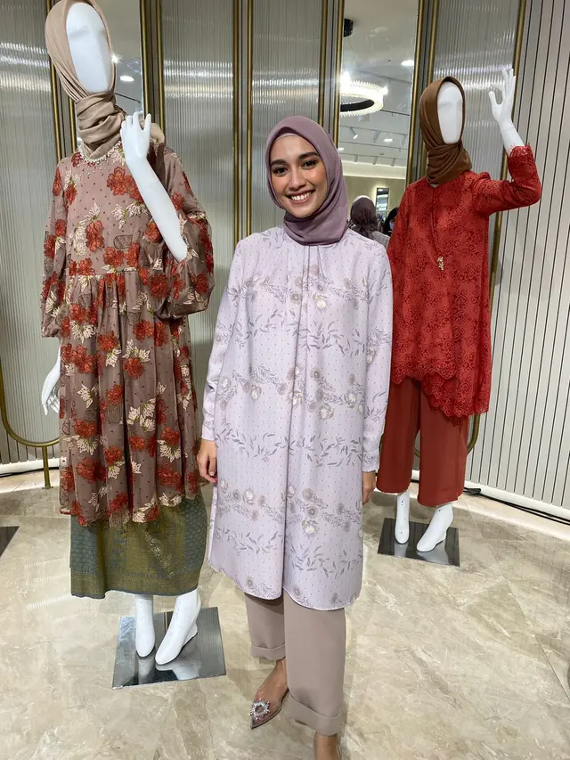 Inspirasi Baju Lebaran yang Menawan dari Mega Iskanti x Kami