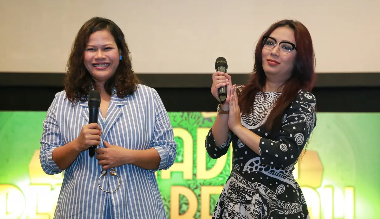 Dalam Konferensi pers yang dilakukan di SCTV Tower, Rabu (3/5/2017), Harsiwi juga mengatakan akan ada acara komedi yang akan diperankan oleh Keluarga Gunarso, yakni Ivan Gunawan, Nassar, So Imah dan Okky Lukman. (Adrian Putra/Bintang.com)