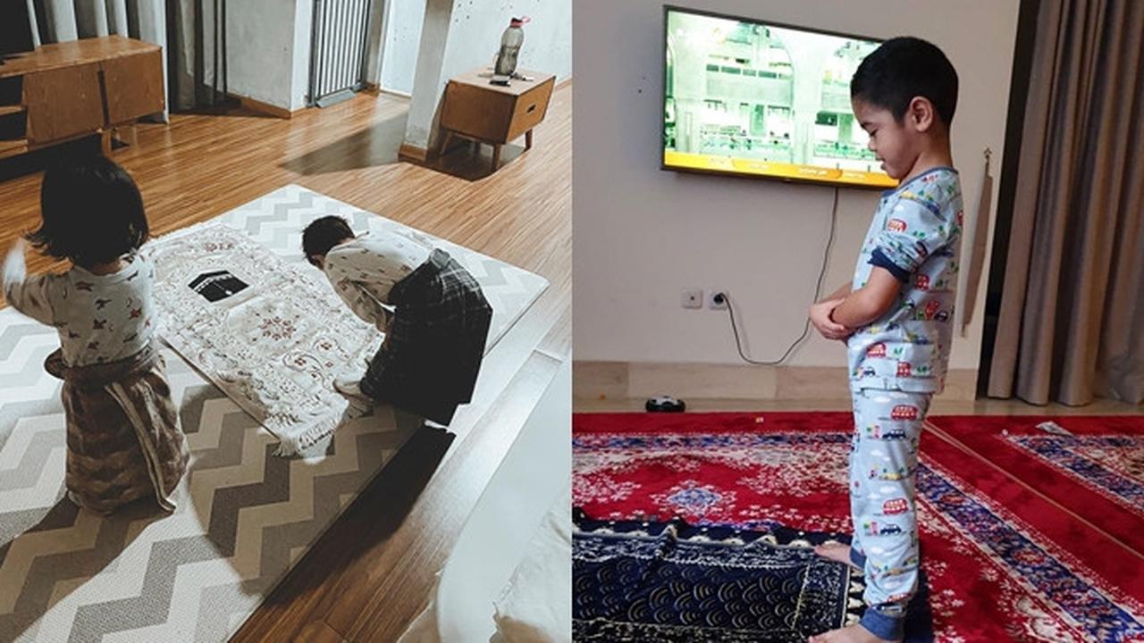 Masih Kecil, Ini Potret Gemas 5 Anak Selebriti Saat Belajar Sholat