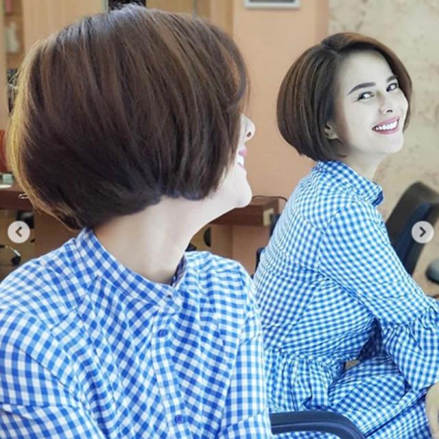 Jelang Lebaran Sontek Rambut Bob Kece ala Astrid Tiar 