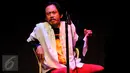 Aktor Epy Kusnandar saat mengisi acara 'Wajah Rinduku' di ruang Teater Luwes Institut Kesenian Jakarta, Cikini, Selasa (23/6/2015). Acara tersebut digelar IKJ untuk memperingati 40 hari kepergian Didi Petet. (Liputan6.com/Faisal R Syam)