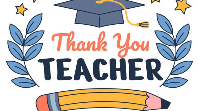 Ilustrasi terima kasih guru