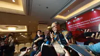 Menteri Perdagangan Zulkifli Hasan membantah adanya pengusaha nakal akibat langkanya minyak goreng Minyakita (dok: Arief)