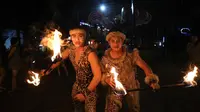 Taman Safari Indonesia, Cisarua, Bogor akan menggelar pesta Hollowen berkostum menyeramkan. (Liputan6.com/Achmad Sudarno)