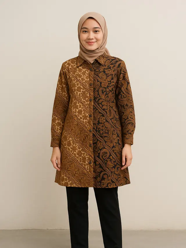 Model Tunik Batik Cocok untuk Kuliah