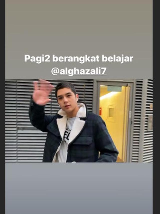 Momen Manis Al Ghazali Kuliah di London Diantar Maia Estianty (sumber: instagram/maiaestiantyreal)