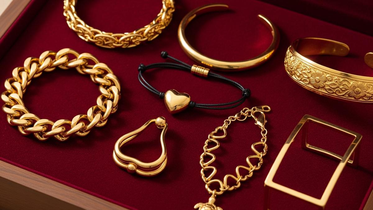 7 Model Gelang Emas Taiwan 9999 Terbaru 2025 untuk Investasi, Begini Cara Cek Keaslian