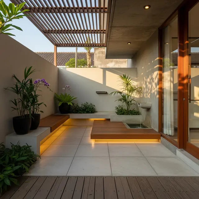 9 Desain Teras Rumah Minimalis Tanpa Halaman, Solusi Estetis dan Fungsional