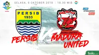 Jadwal Liga 1 2018 pekan ke-24, Persib Bandung vs Madura United. (Bola.com/Dody Iryawan)