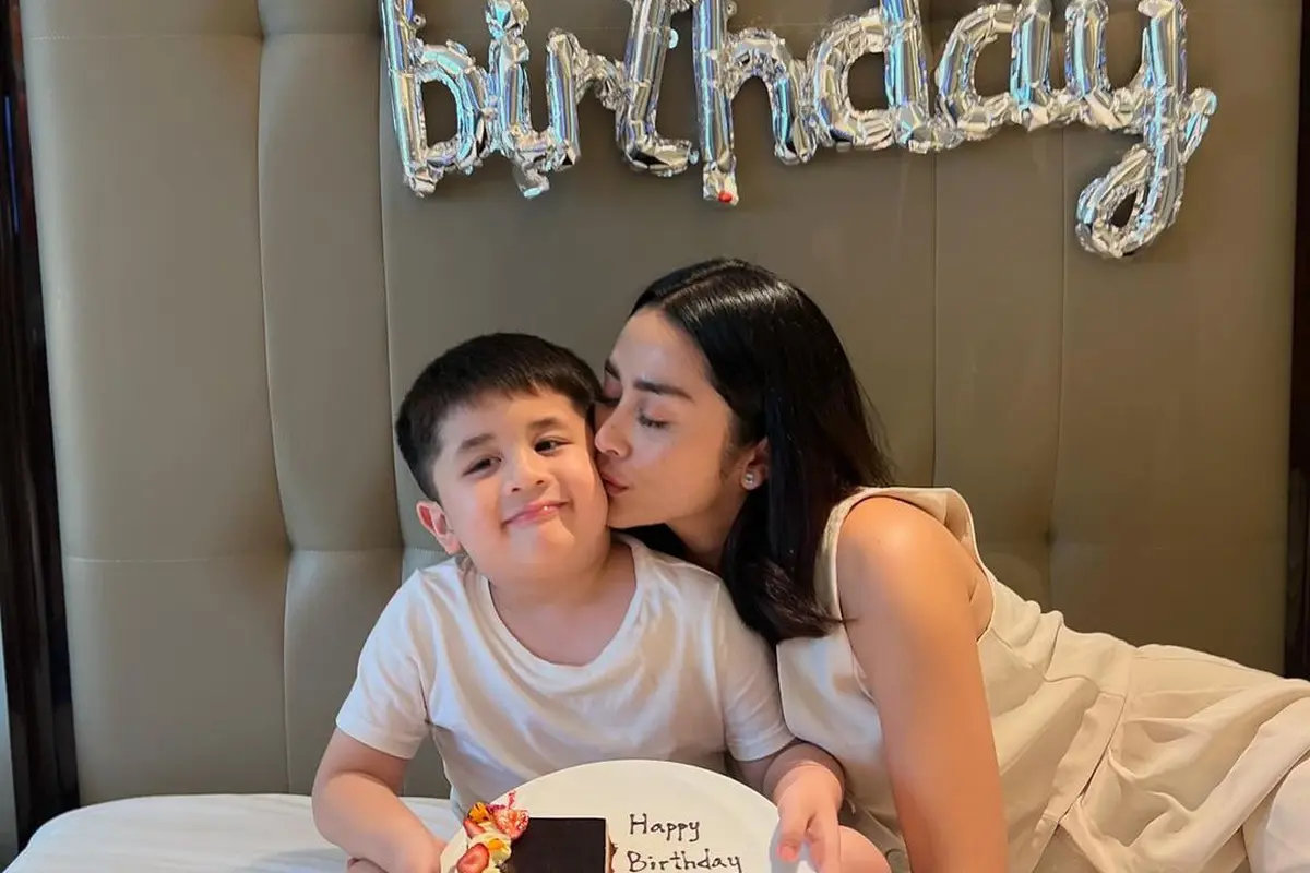 Foto-foto Abizard Kavin Suseno Anak Selvi Kitty dan Rangga Ilham yang Makin Ganteng