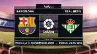 La Liga 2018-2019 Barcelona vs Real Betis (Bola.com/Adreanus Titus)