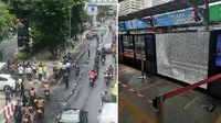 Ledakan di Bangkok. (Twitter/Tarnle_)