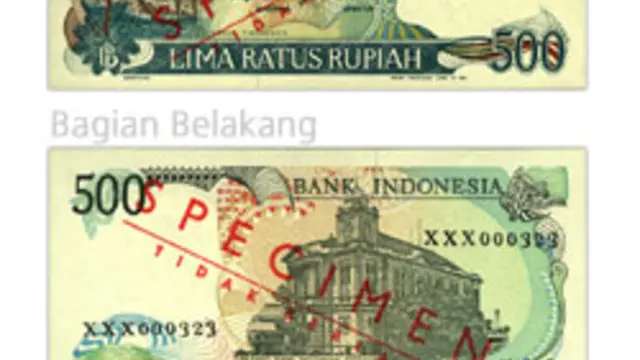Uang Pecahan Rp500 Tahun Emisi 1988/bi.go.id