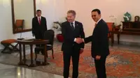 Presiden Finlandia Temui Ahok di Balaikota 
