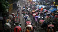 Jadi Penyebab Kecelakaan, Bangladesh Akan Larang Becak 