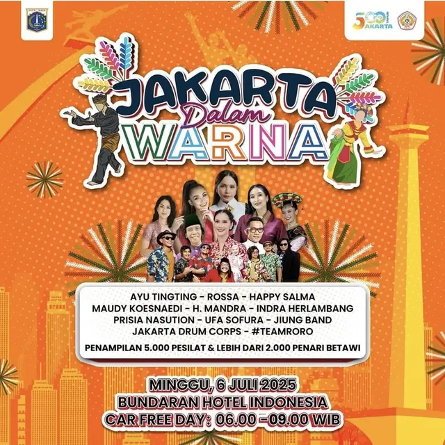 Rangkaian Acara Jakarta dalam Warna