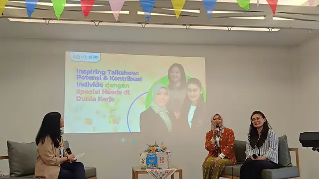 Talkshow bersama pakar dalam Special Career Day 2025.