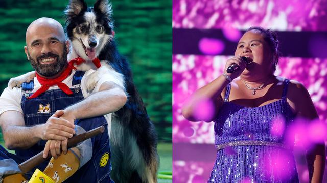 Finalis AGT 2023: Adrian Stoica dan Hurricane & Lavender Darcangelo (Foto: Twitter/ agt)
