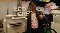 Riswin Li, Senior Manager and Product Marketing Epson Indonesia (Liputan6.com/Agustinus Mario Damar)
