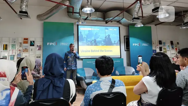 Vasyl Hamianin, Duta Besar Ukraina dalam Diskusi FPCI