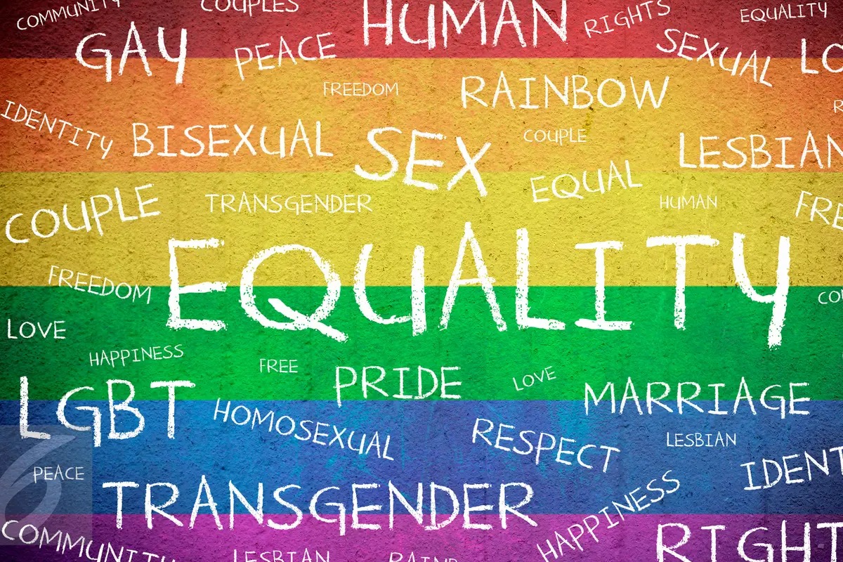 LGBT atau GLBT Lesbian Gay Biseksual dan Transgender