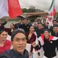 Potret Tim Indonesia di Opening Olimpiade Paris 2024. (Sumber: Instagram/anindyabakrie)