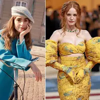 (c) Instagram/lilycollins, madelame, phoebedynevor