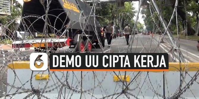 VIDEO: Hindari Jalan Ini, Akan Ada Lagi Demo UU Cipta Kerja di Jakarta