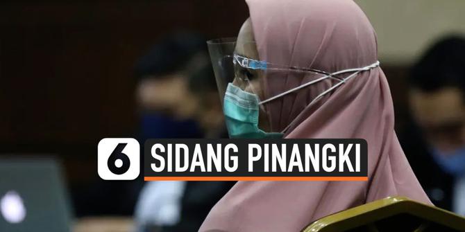 VIDEO: Perubahan Penampilan Jaksa Pinangki di Sidang Perdana