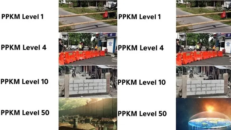 6 Meme PPKM Level 50 ala Netizen Indonesia Ini Bikin Geleng Kepala