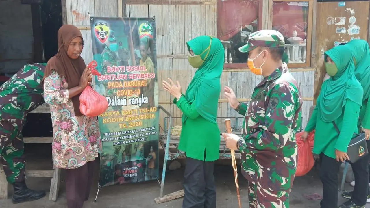 Bhakti sosial TNI AD