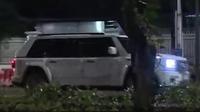 Presiden Prabowo Subianto&nbsp;dikabarkan bersilaturahmi ke kediaman Ketua Umum PDI Perjuangan Megawati Soekarnoputri di Teuku Umar, Menteng, Jakarta Pusat pada Senin malam (7/4/2025). Tampak mobil Maung&nbsp;keluar dari kediaman Megawati. (Tangkapan layar)