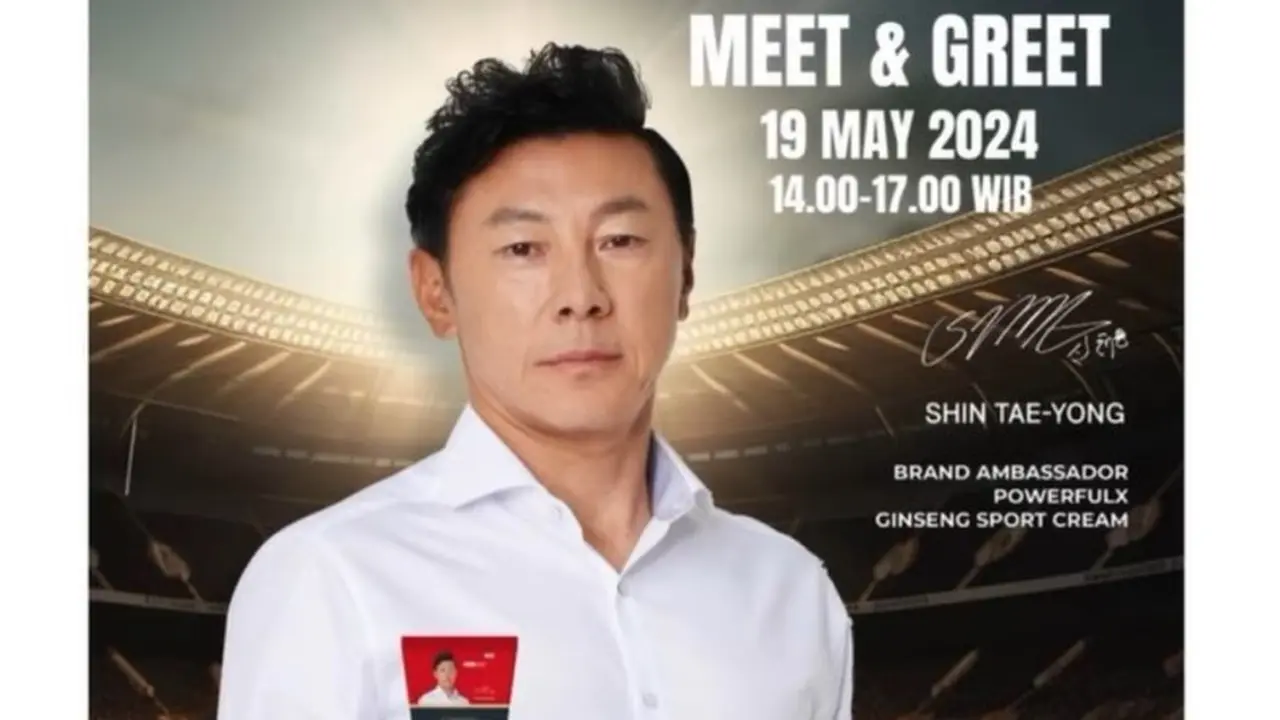Beredar Foto Acara Meet and Greet Bareng Shin Tae Yong, Gaya Rambutnya Jadi Sorotan.