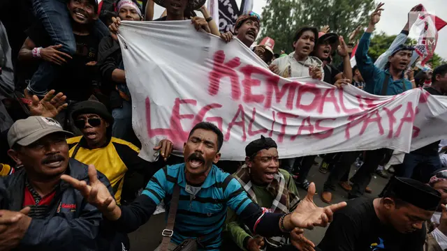 Demo Tolak Pelarangan Cantrang