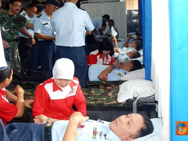 Aktifitas Donor Darah Lanud Suryadarma Kalijati, Subang