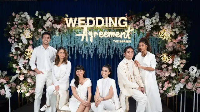 6 Potret Kompak Pemain Wedding Agreement The Series, Jadi Tontonan Favorit