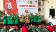 67 Kantong Darah dari Harlah Kejaksaan di Blora