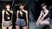 5 Potret Menawan Rina Nose Kembali Cosplay Jadi Lisa BLACKPINK, Totalitas Abis