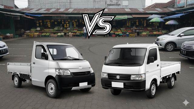Daihatsu Gran Max Pick Up vs Suzuki Carry Pick Up