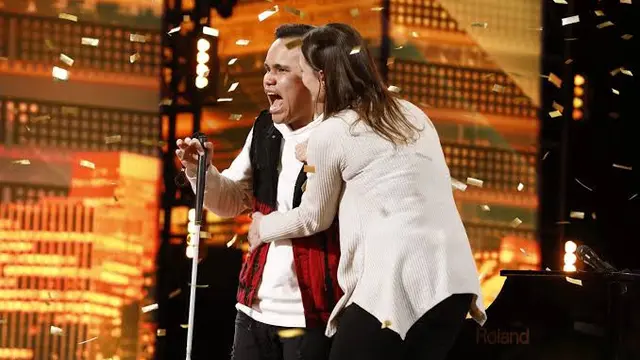 Selain Putri Ariani, Ini Penyanyi Tunanetra Lainnya yang Pernah Dapat Golden Buzzer di America's Got Talent