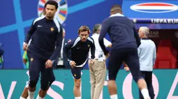 Prancis bakal bersua Belanda pada matchday kedua Grup D Euro 2024, Sabtu (22/6) dini hari WIB. (FRANCK FIFE / AFP)