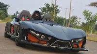 Terinspirasi Mobil Batman, Mahasiswa ITS Rakit Mobil Lowo Ireng. Foto: its.ac.id