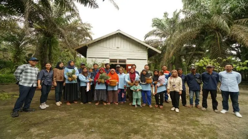 PHE Jambi Merang menggelar program perhutanan sosial inovatif berbasis agroforestry (Foto: PHE)